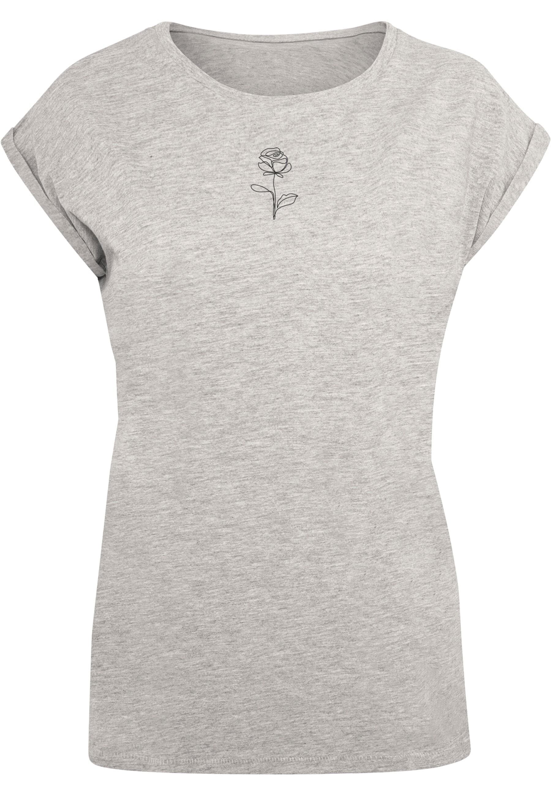 Merchcode T-Shirt "Merchcode Damen Ladies Spring - Rose T-Shirt", (1 tlg.) von Merchcode