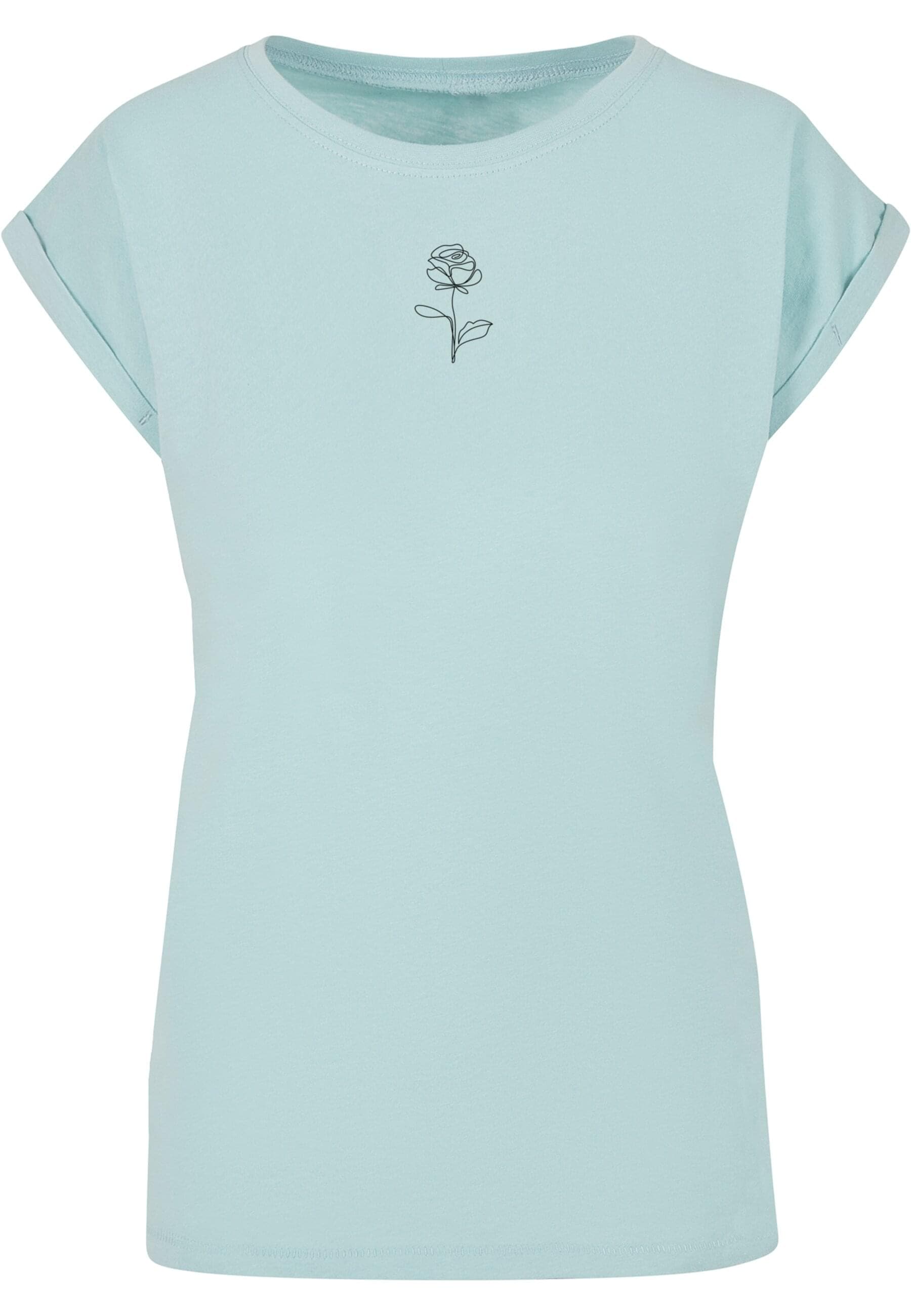 Merchcode T-Shirt "Merchcode Damen Ladies Spring - Rose T-Shirt", (1 tlg.) von Merchcode