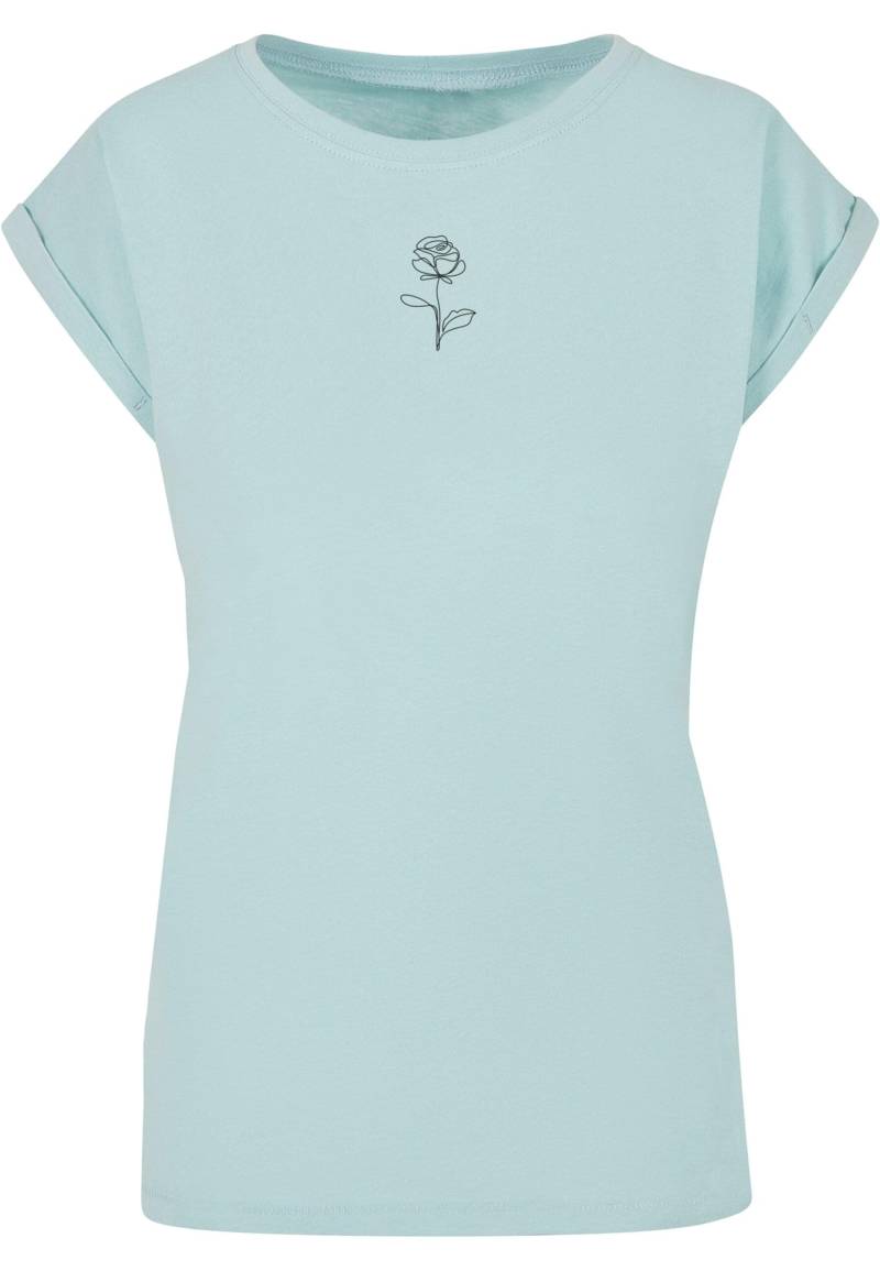 Merchcode T-Shirt "Merchcode Damen Ladies Spring - Rose T-Shirt", (1 tlg.) von Merchcode