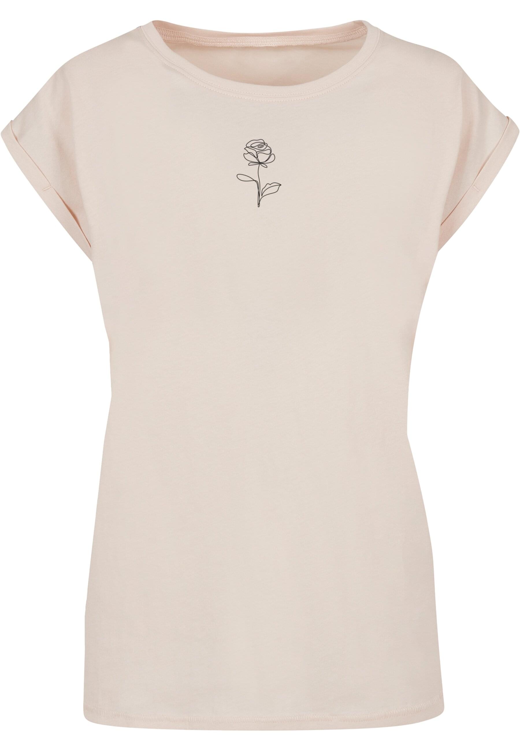 Merchcode T-Shirt "Merchcode Damen Ladies Spring - Rose T-Shirt", (1 tlg.) von Merchcode