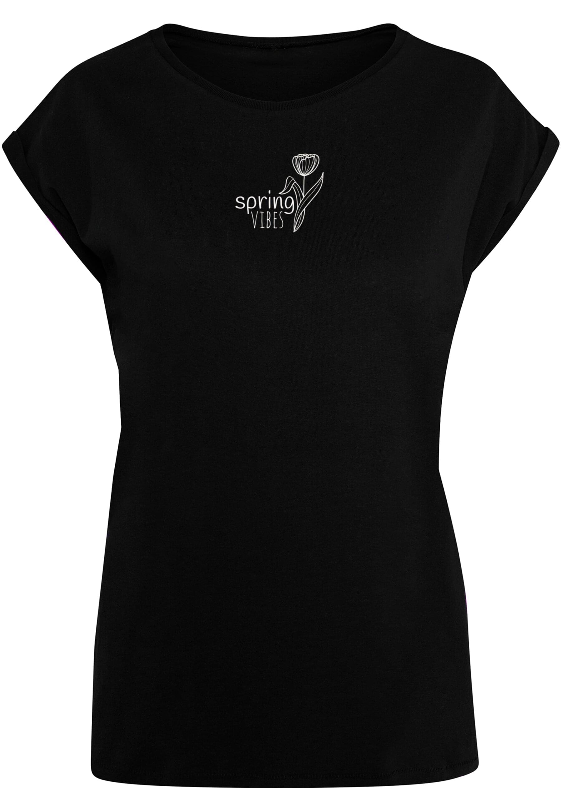Merchcode T-Shirt "Merchcode Damen Ladies Spring - Vibes T-Shirt", (1 tlg.) Merchcode T-Shirt "Merchcode Damen Ladies Spring - Vibes T-Shirt", (1 tlg.) von Merchcode
