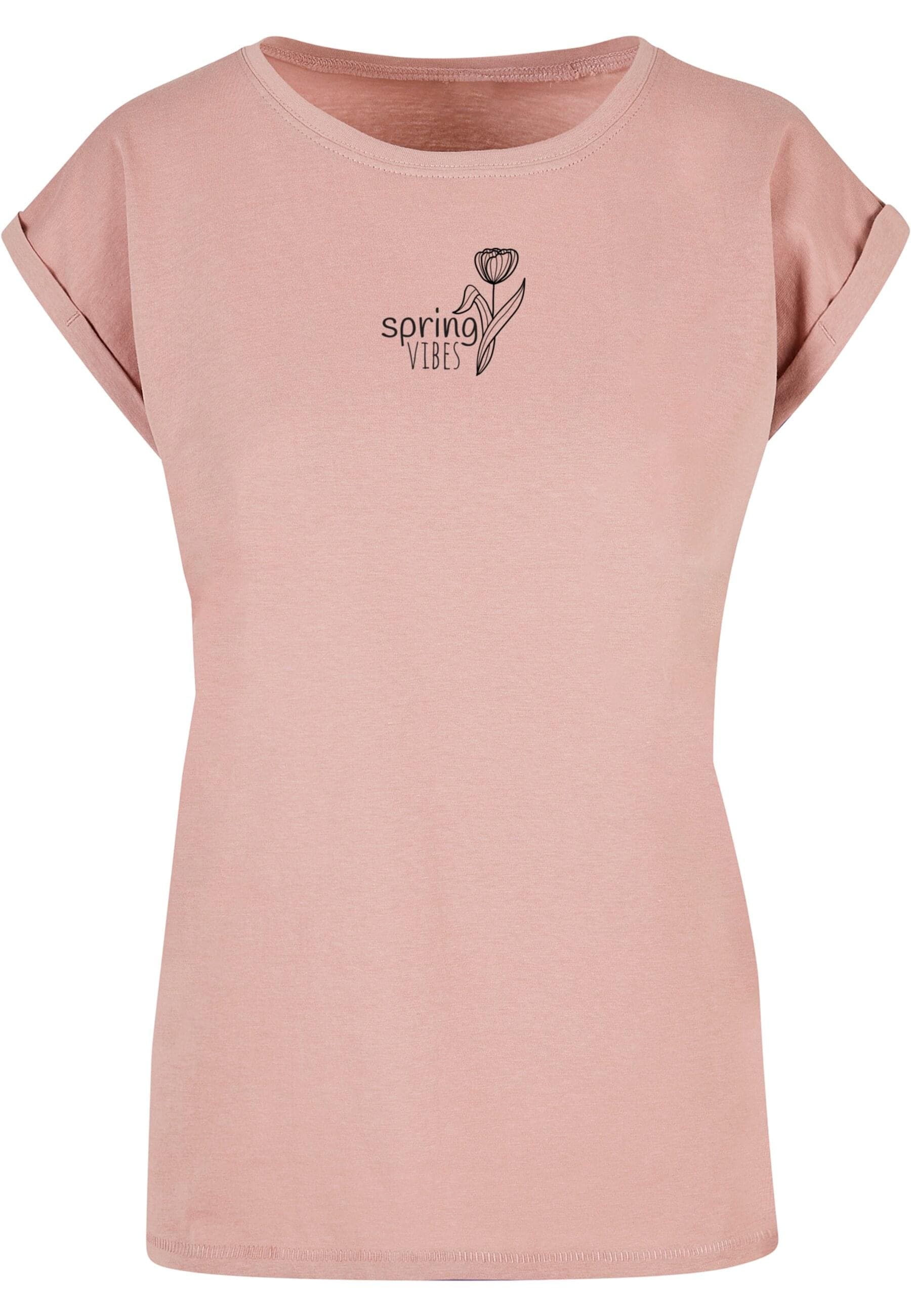 Merchcode T-Shirt "Merchcode Damen Ladies Spring - Vibes T-Shirt", (1 tlg.) Merchcode T-Shirt "Merchcode Damen Ladies Spring - Vibes T-Shirt", (1 tlg.) von Merchcode