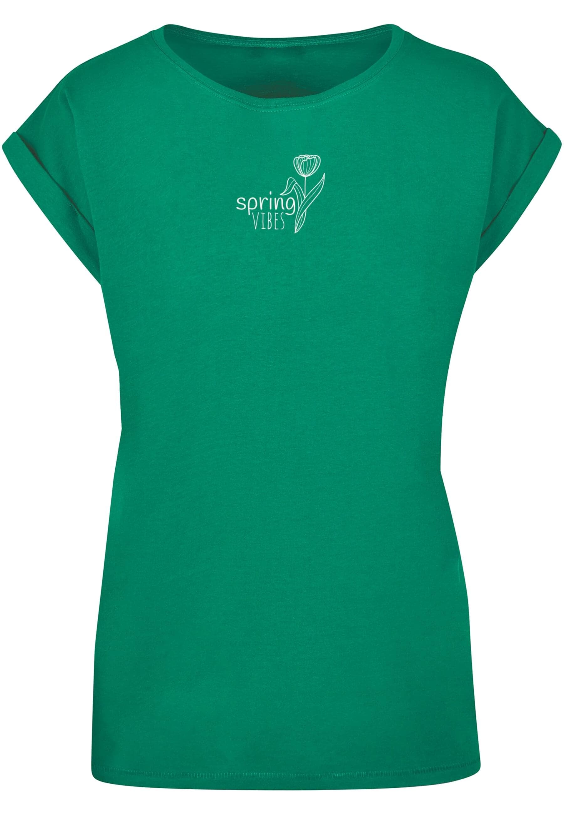 Merchcode T-Shirt "Merchcode Damen Ladies Spring - Vibes T-Shirt", (1 tlg.) Merchcode T-Shirt "Merchcode Damen Ladies Spring - Vibes T-Shirt", (1 tlg.) von Merchcode