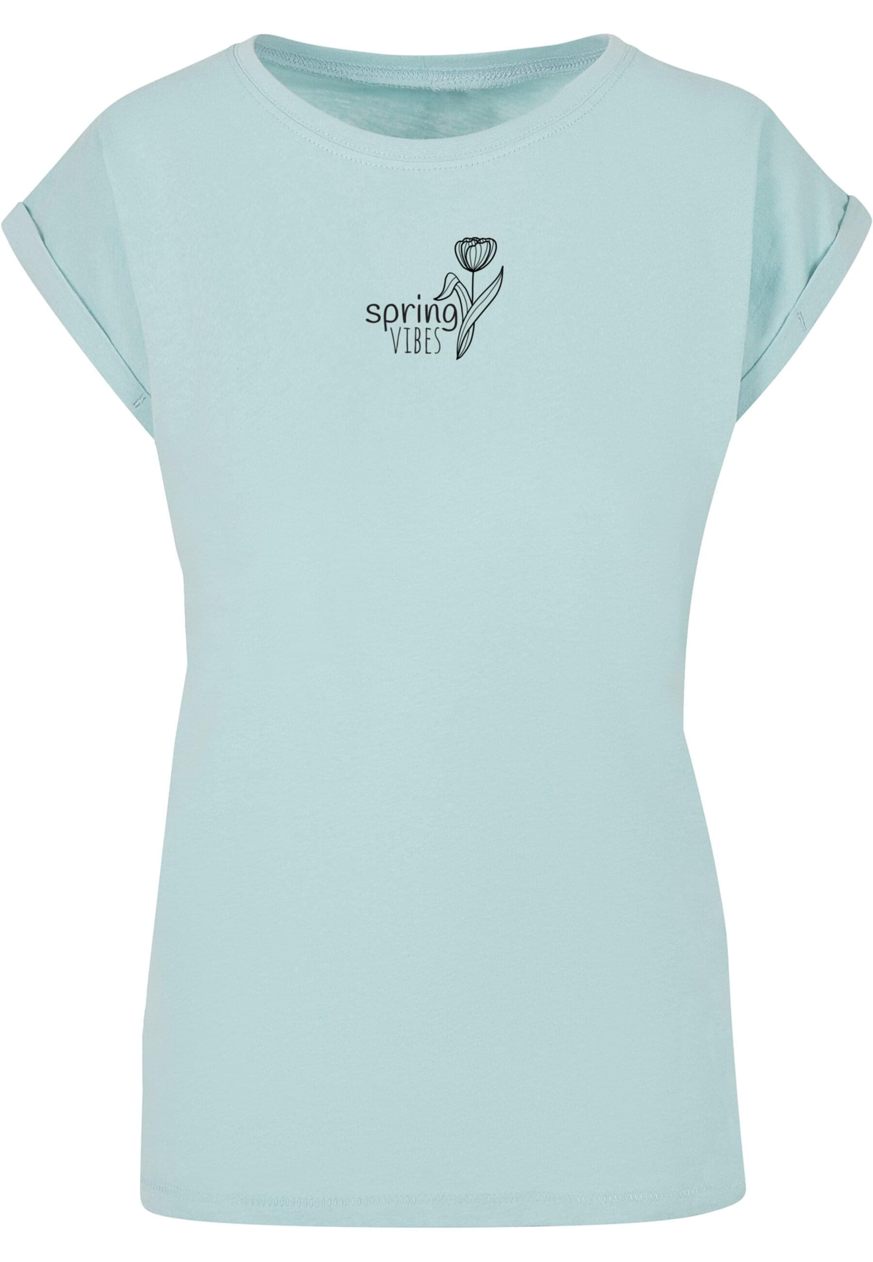 Merchcode T-Shirt "Merchcode Damen Ladies Spring - Vibes T-Shirt", (1 tlg.) Merchcode T-Shirt "Merchcode Damen Ladies Spring - Vibes T-Shirt", (1 tlg.) von Merchcode