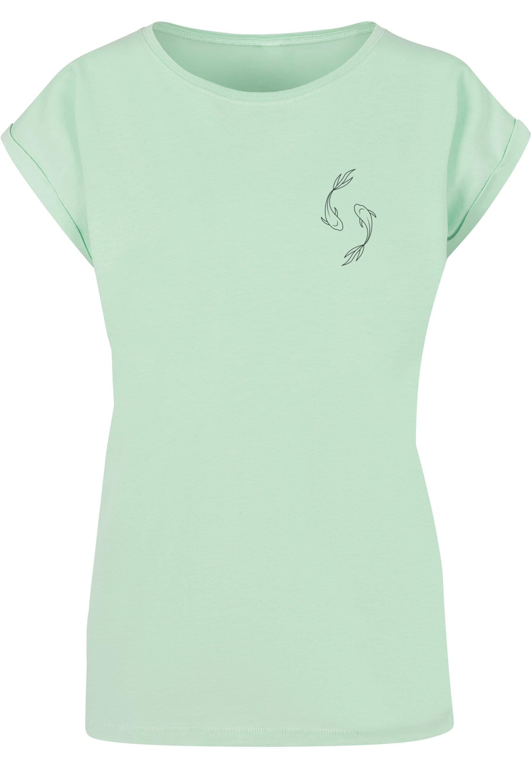 Merchcode T-Shirt "Merchcode Damen Ladies Spring - Yin & Jang Fish T-Shirt", (1 tlg.) von Merchcode