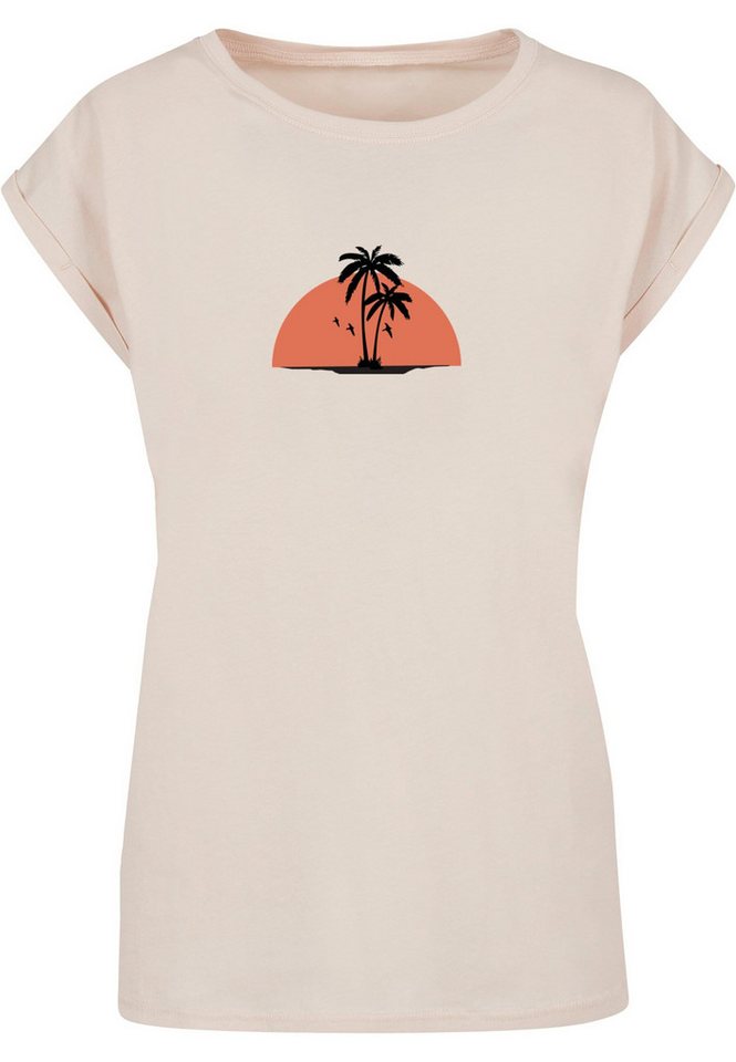Merchcode T-Shirt Merchcode Damen Ladies Summer - Beach T-Shirt (1-tlg) von Merchcode