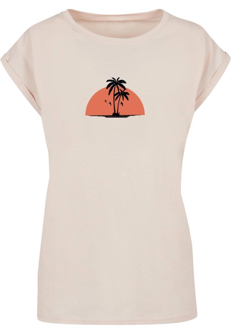 Merchcode T-Shirt "Merchcode Damen Ladies Summer - Beach T-Shirt" 1 Stk. tlg. von Merchcode