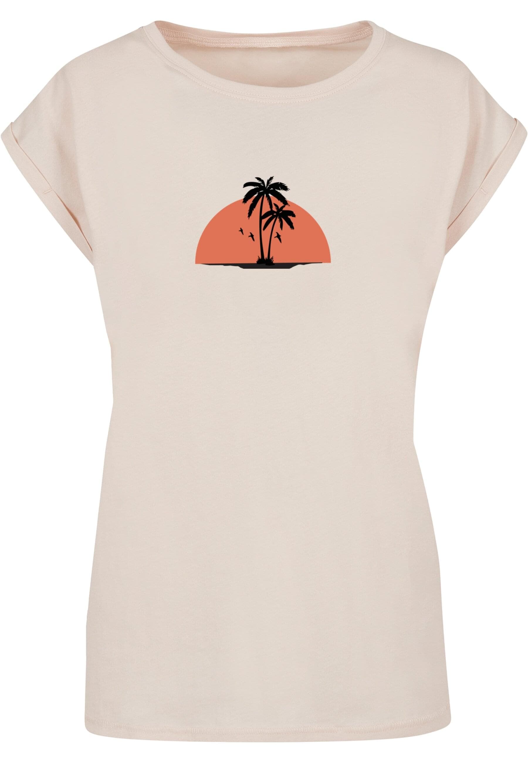 Merchcode T-Shirt "Merchcode Damen Ladies Summer - Beach T-Shirt" 1 Stk. von Merchcode