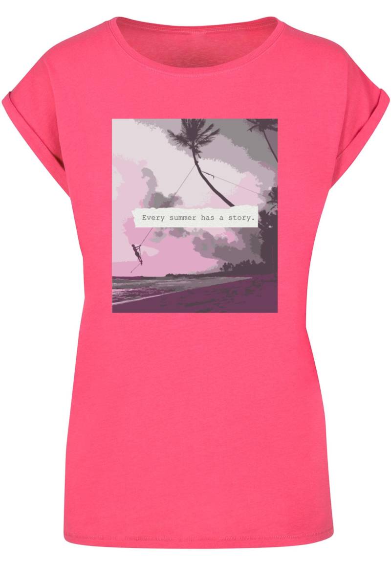 Merchcode T-Shirt "Merchcode Damen Ladies Summer - Every summer has a story T-Shirt" 1 Stk. tlg. von Merchcode