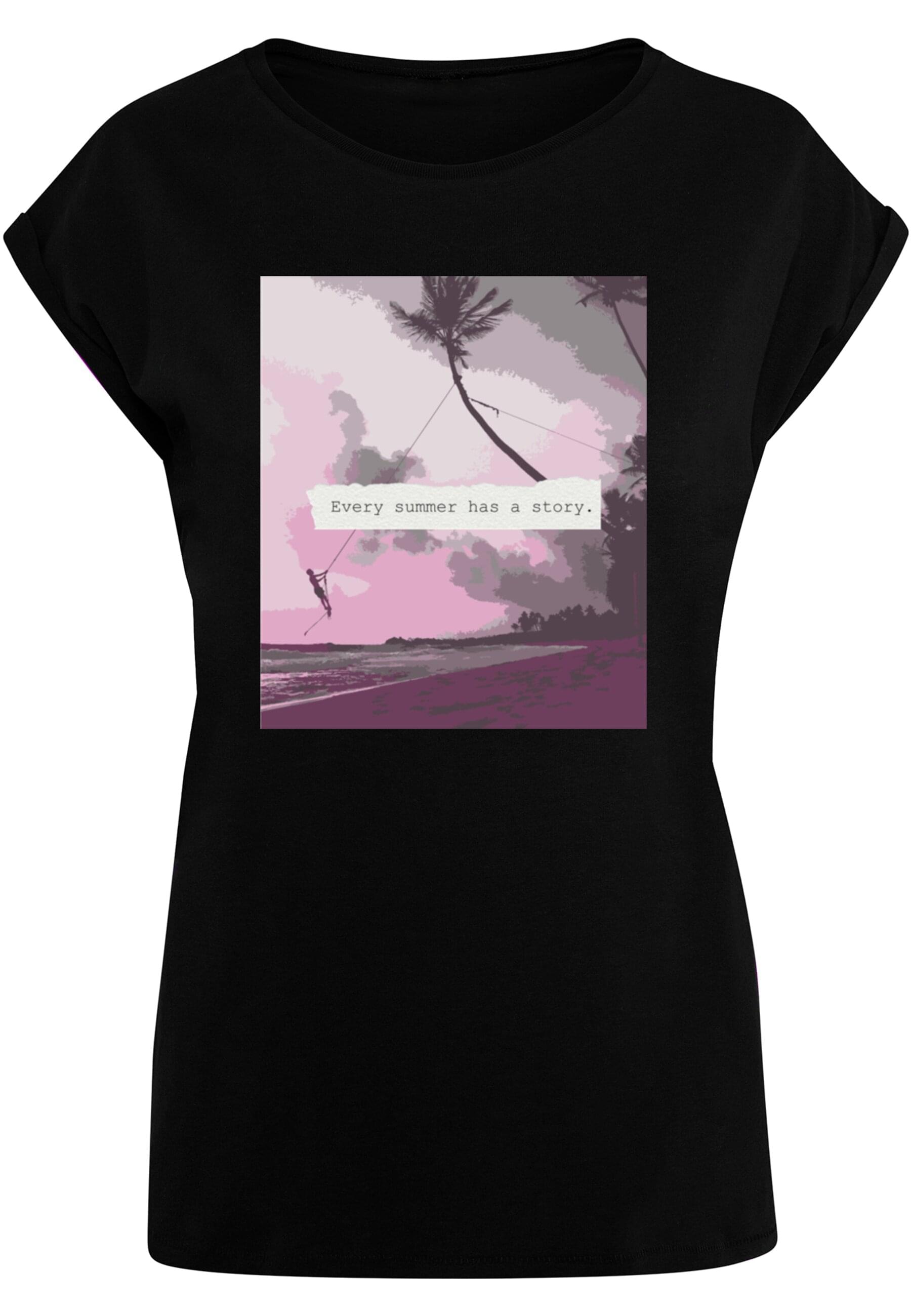 Merchcode T-Shirt "Merchcode Damen Ladies Summer - Every summer has a story T-Shirt" 1 Stk. tlg. von Merchcode