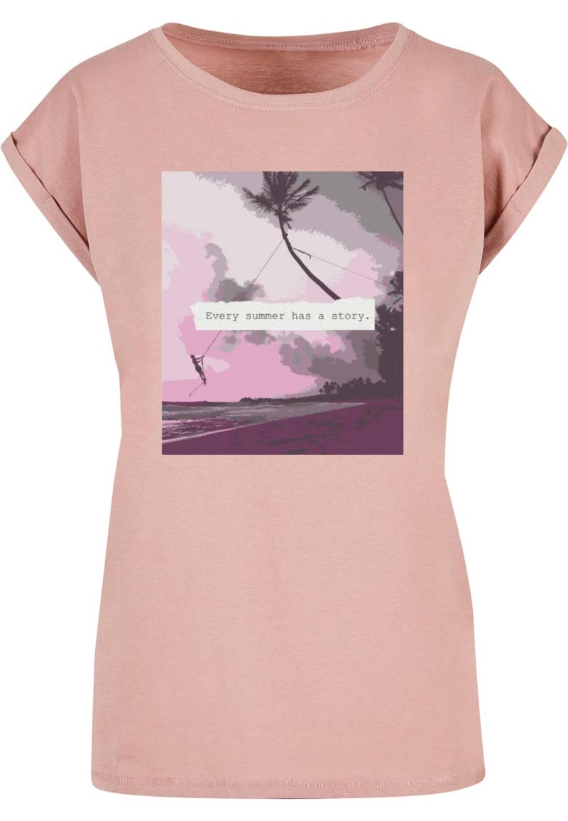 Merchcode T-Shirt "Merchcode Damen Ladies Summer - Every summer has a story T-Shirt", (1 tlg.) von Merchcode