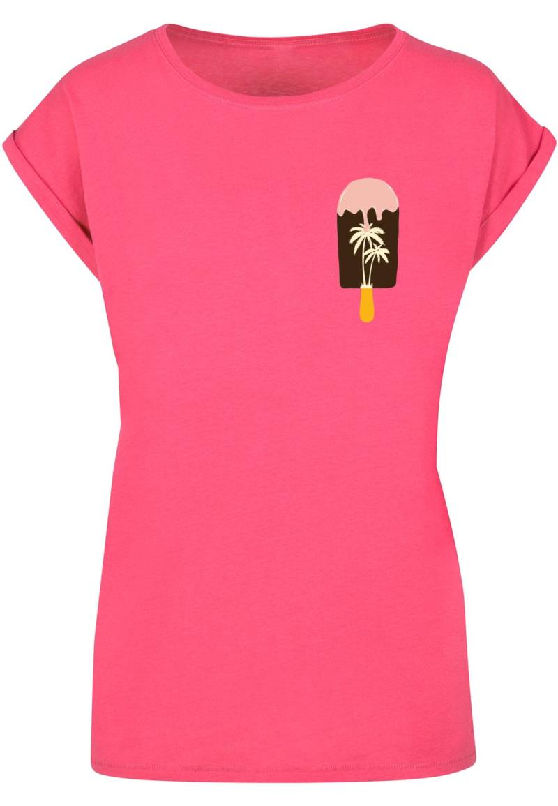 Merchcode T-Shirt "Merchcode Damen Ladies Summer - Icecream T-Shirt", (1 tlg.) von Merchcode