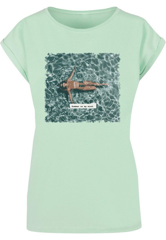 Merchcode T-Shirt Merchcode Damen Ladies Summer - On My Mind T-Shirt (1-tlg) von Merchcode