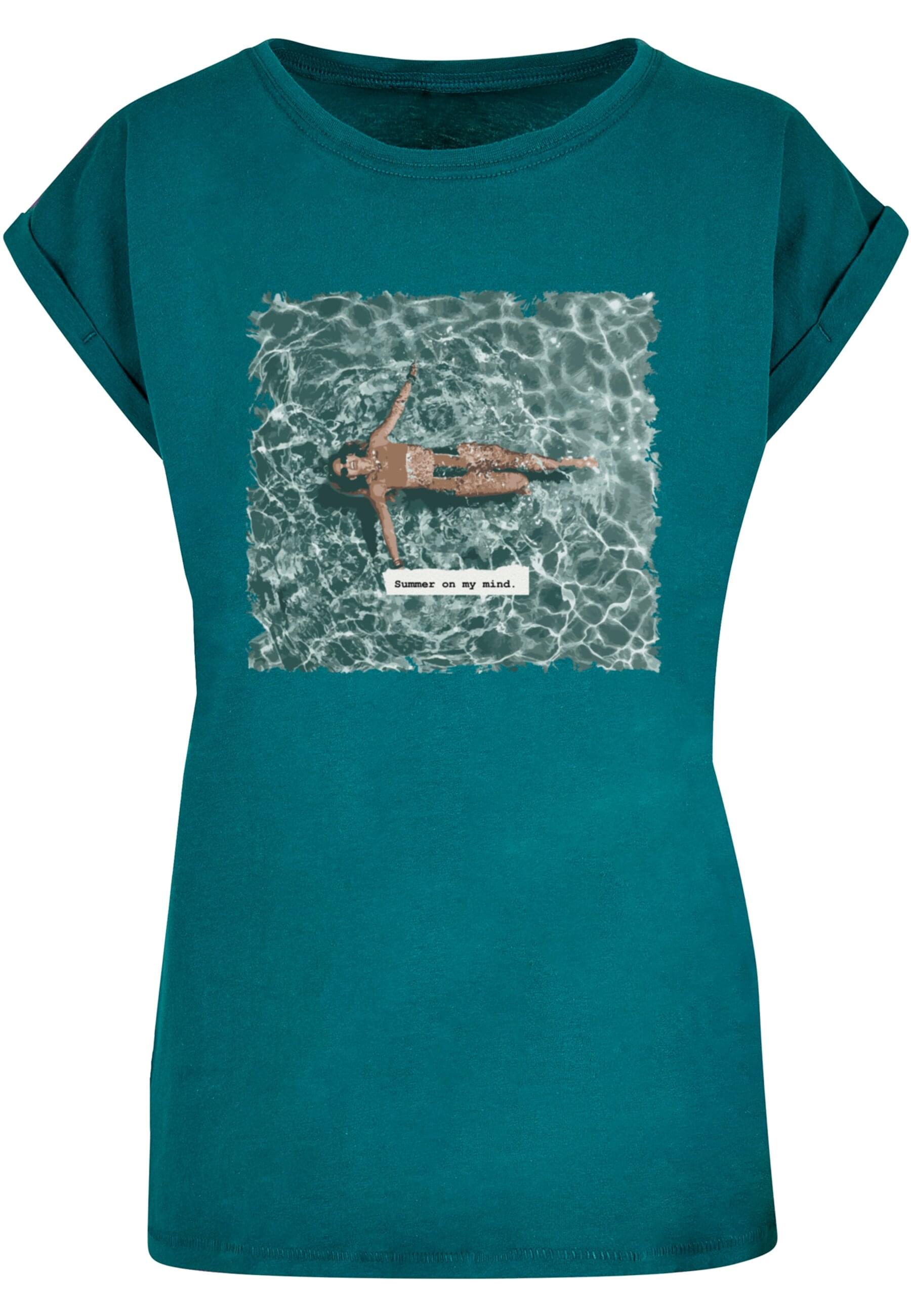 Merchcode T-Shirt "Merchcode Damen Ladies Summer - On My Mind T-Shirt", (1 tlg.) von Merchcode