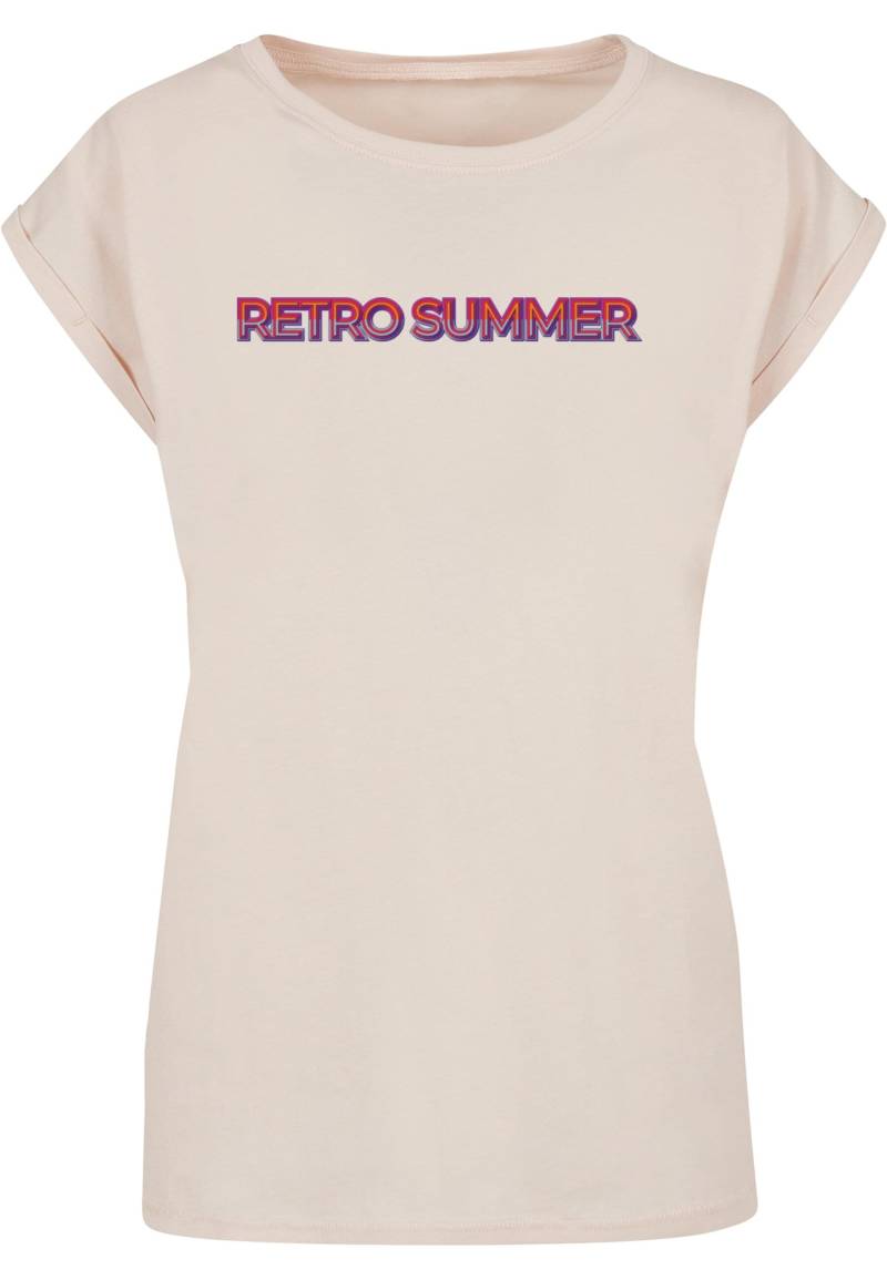 Merchcode T-Shirt "Merchcode Damen Ladies Summer - Retro T-Shirt", (1 tlg.) von Merchcode