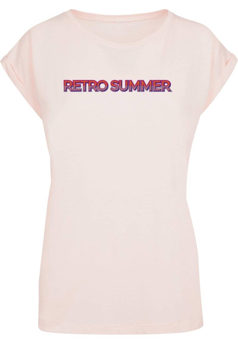 Merchcode T-Shirt "Merchcode Damen Ladies Summer - Retro T-Shirt", (1 tlg.) von Merchcode