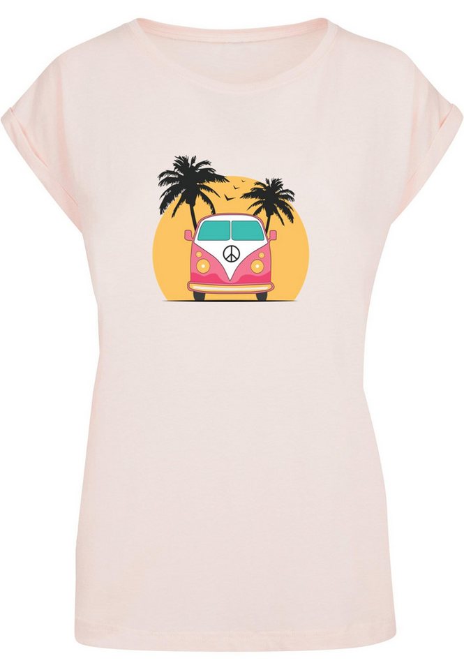 Merchcode T-Shirt Merchcode Damen Ladies Summer - Van T-Shirt (1-tlg) von Merchcode