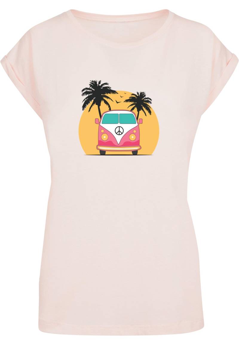 Merchcode T-Shirt "Merchcode Damen Ladies Summer - Van T-Shirt" 1 Stk. von Merchcode