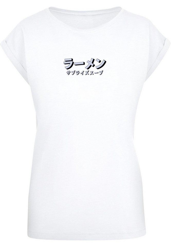 Merchcode T-Shirt Merchcode Damen Ladies TORC - Ramen Soup T-Shirt (1-tlg) von Merchcode