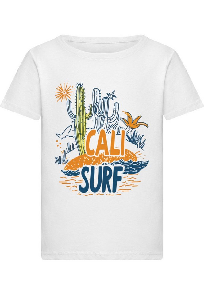 Merchcode T-Shirt Merchcode Girls Cali Surf - T-Shirt (1-tlg) von Merchcode