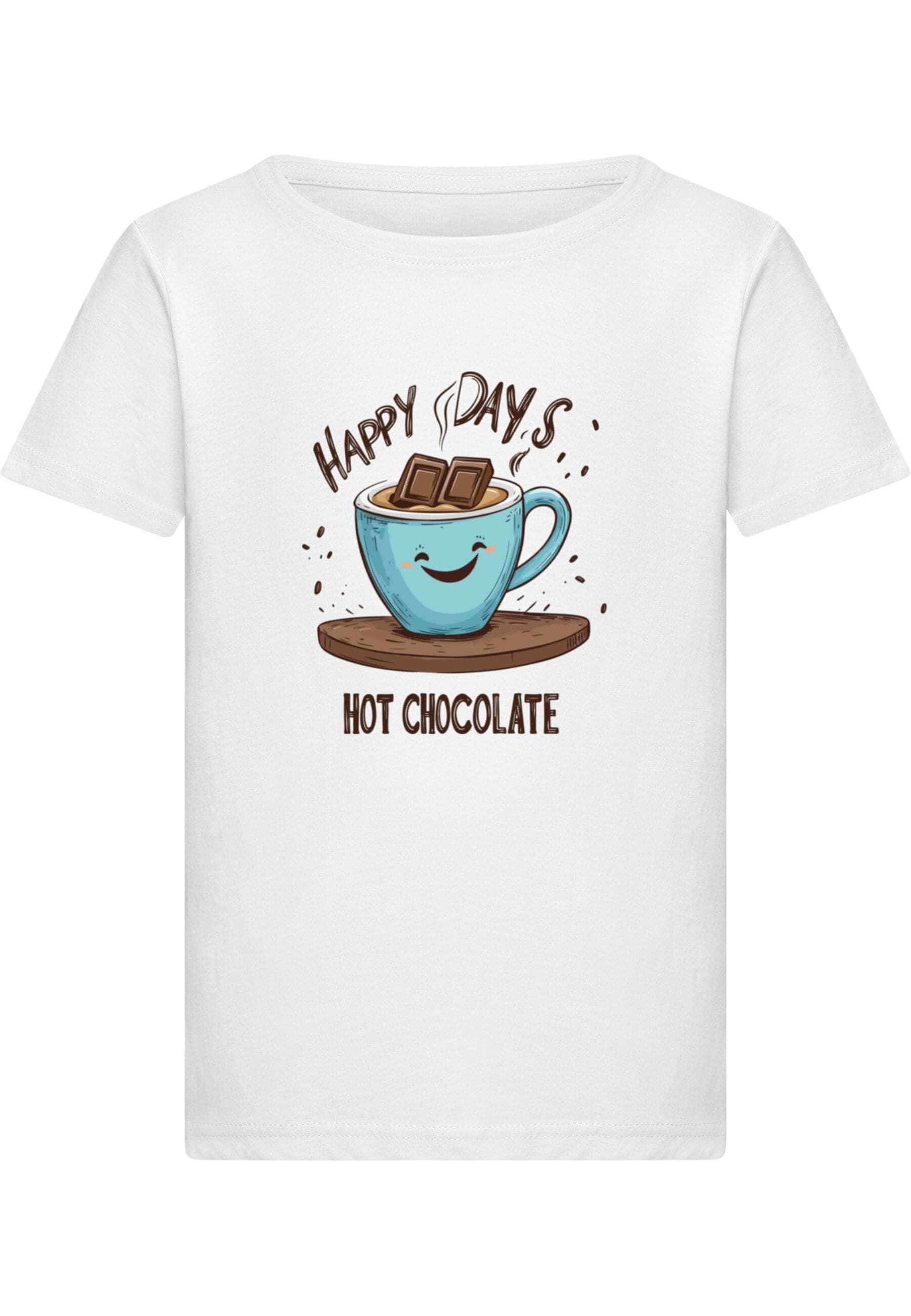Merchcode T-Shirt "Merchcode Girls Happy Days - T-Shirt", 1 Stk. von Merchcode