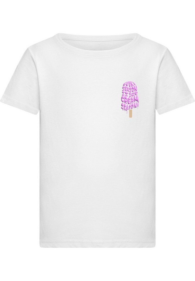 Merchcode T-Shirt Merchcode Girls Ice Cream Season - T-Shirt (1-tlg) von Merchcode