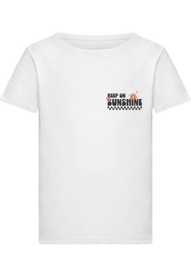 Merchcode T-Shirt Merchcode Girls Keep On Sunshine - T-Shirt (1-tlg) von Merchcode