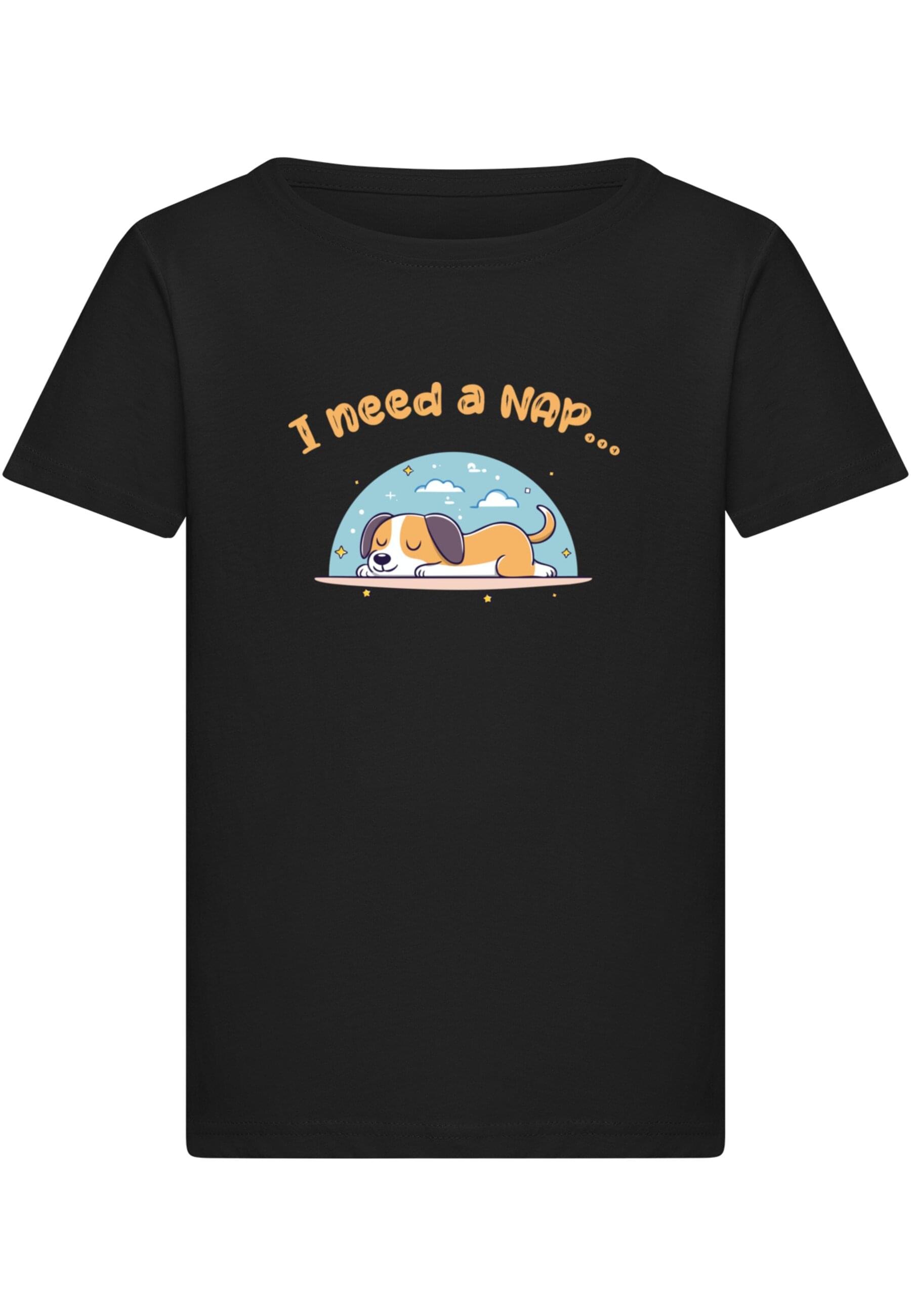 Merchcode T-Shirt "Merchcode Girls Need Nap - T-Shirt" 1 Stk. tlg. von Merchcode