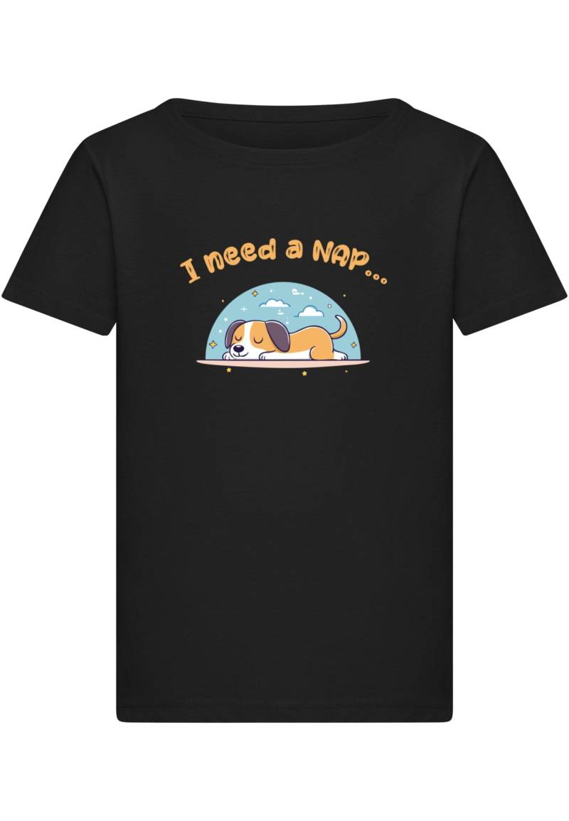 Merchcode T-Shirt "Merchcode Girls Need Nap - T-Shirt" 1 Stk. tlg. von Merchcode