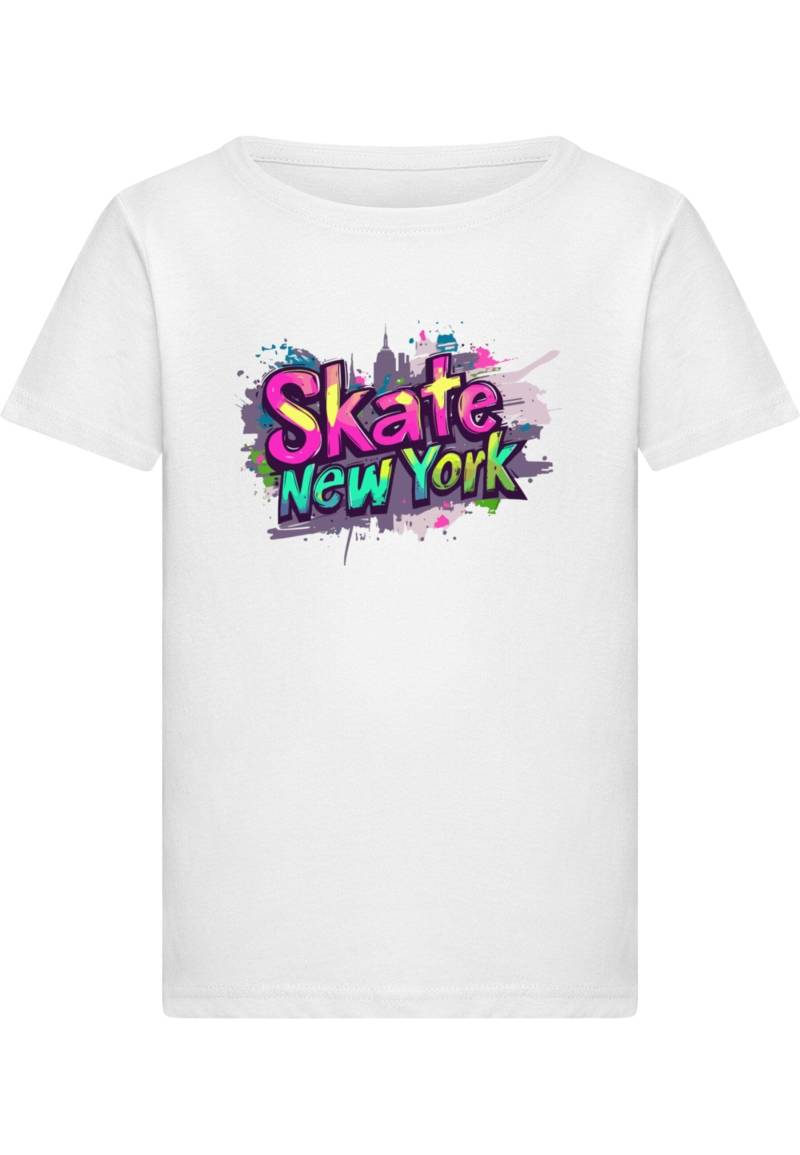 Merchcode T-Shirt "Merchcode Girls Skate New York - T-Shirt" 1 Stk. tlg. von Merchcode