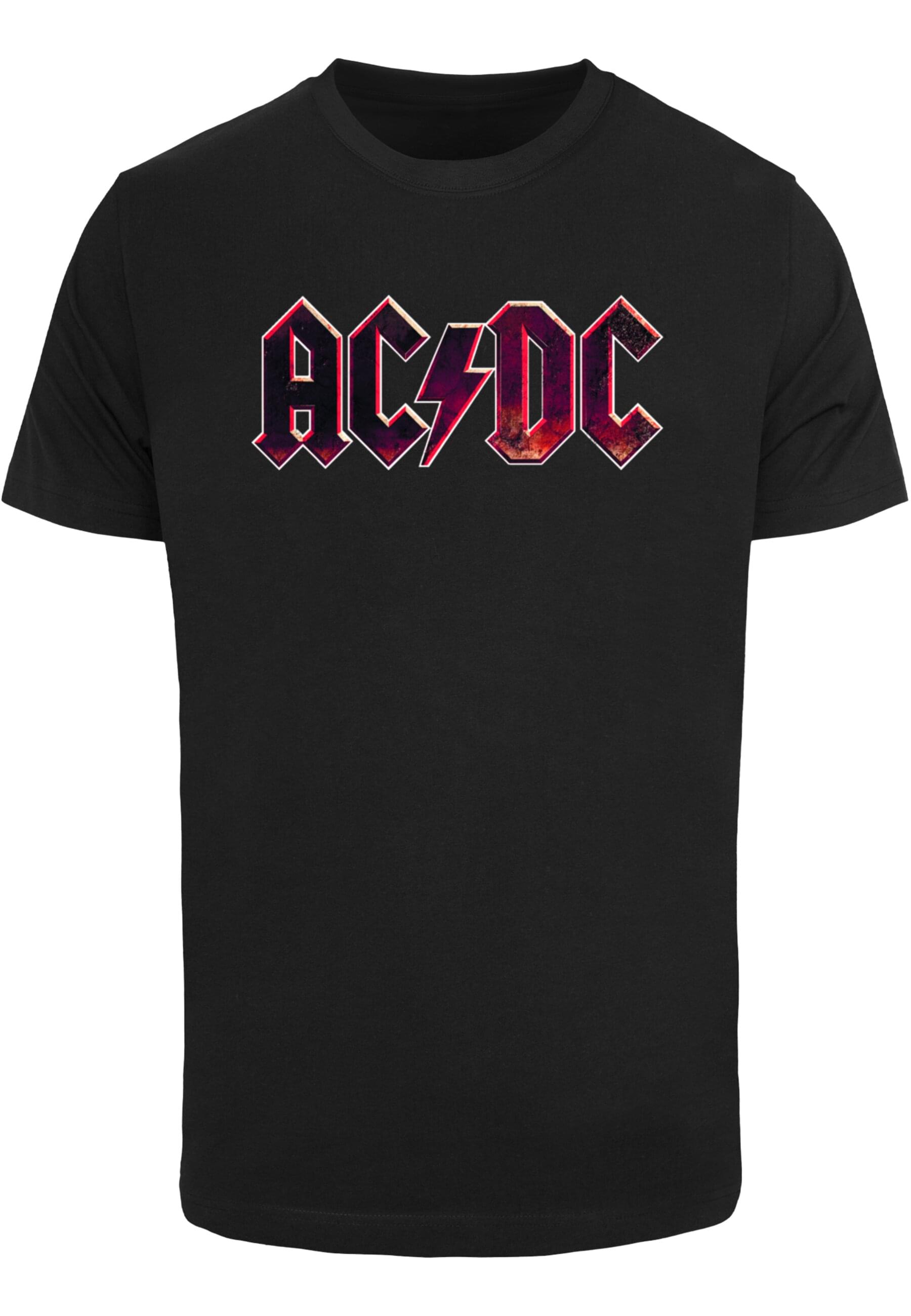 Merchcode T-Shirt "Merchcode Herren ACDC - Distressed Logo T-Shirt" 1 Stk. tlg. von Merchcode