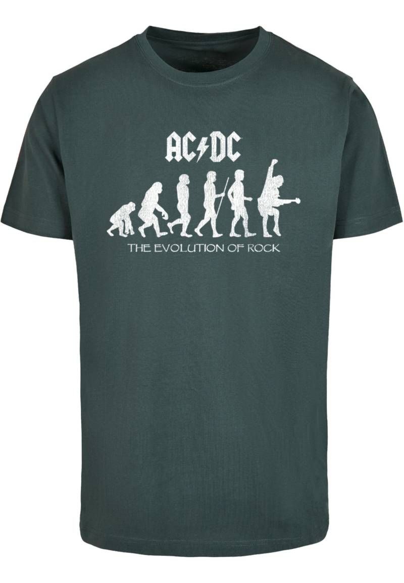 Merchcode T-Shirt "Merchcode Herren ACDC - Evolution Of Rock T-Shirt" 1 Stk. von Merchcode