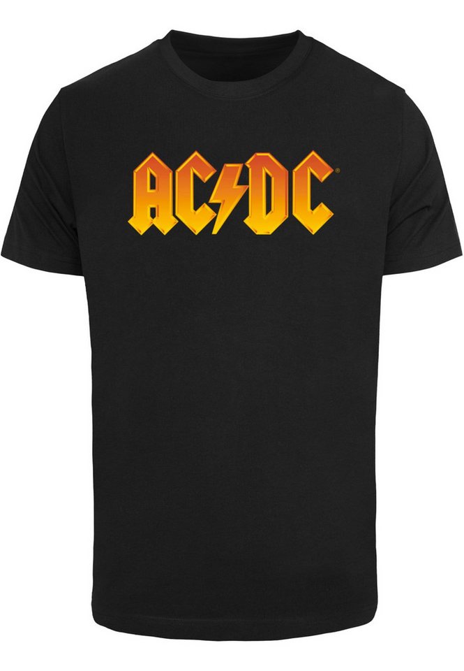 Merchcode T-Shirt Merchcode Herren ACDC - Fire Logo T-Shirt (1-tlg) von Merchcode