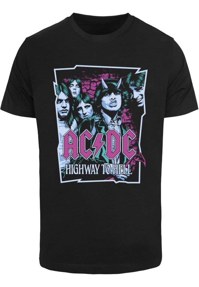 Merchcode T-Shirt Merchcode Herren ACDC - Higway to Hell T-Shirt (1-tlg) von Merchcode