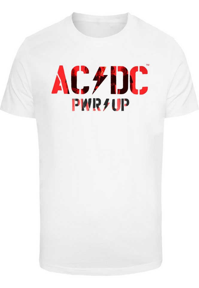 Merchcode T-Shirt Merchcode Herren ACDC - PWRUP Photo Logo T-Shirt (1-tlg) von Merchcode
