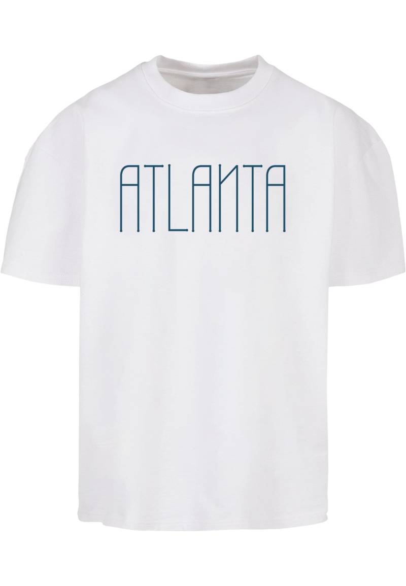 Merchcode T-Shirt "Merchcode Herren Atlanta Ultra Heavy Cotton Box T-Shirt", (1 tlg.) von Merchcode