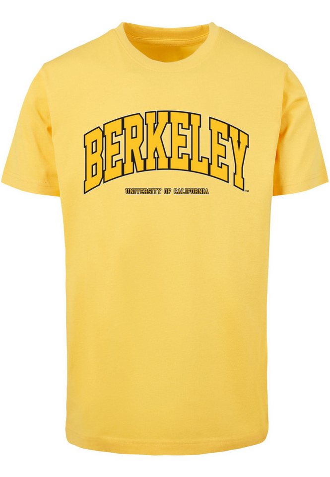 Merchcode T-Shirt Merchcode Herren Berkeley University - Arch T-Shirt (1-tlg) von Merchcode