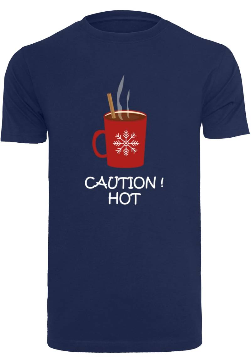 Merchcode T-Shirt "Merchcode Herren Caution Hot T-Shirt Round Neck", (1 tlg.) von Merchcode