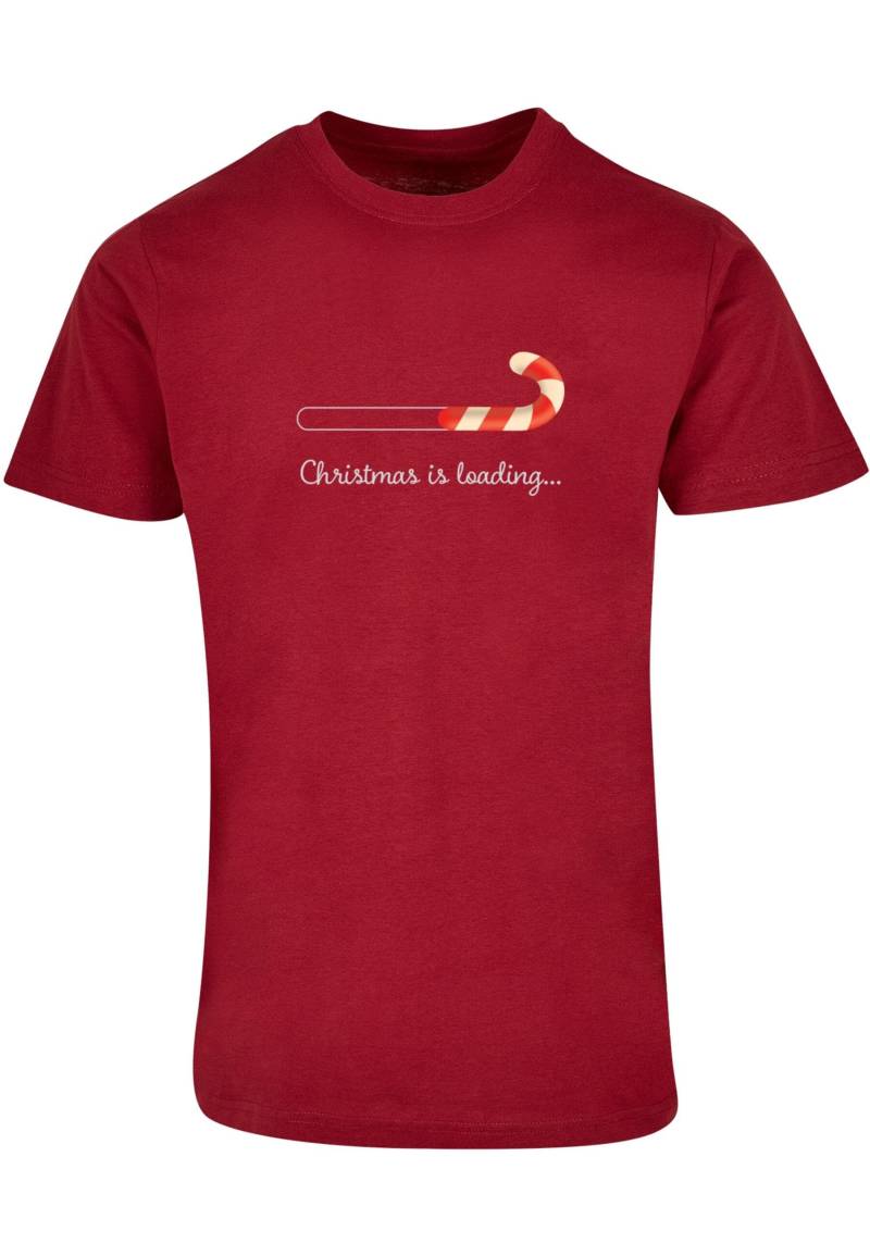 Merchcode T-Shirt "Merchcode Herren Christmas Loading Basic Round Neck T-Shirt", (1 tlg.) von Merchcode