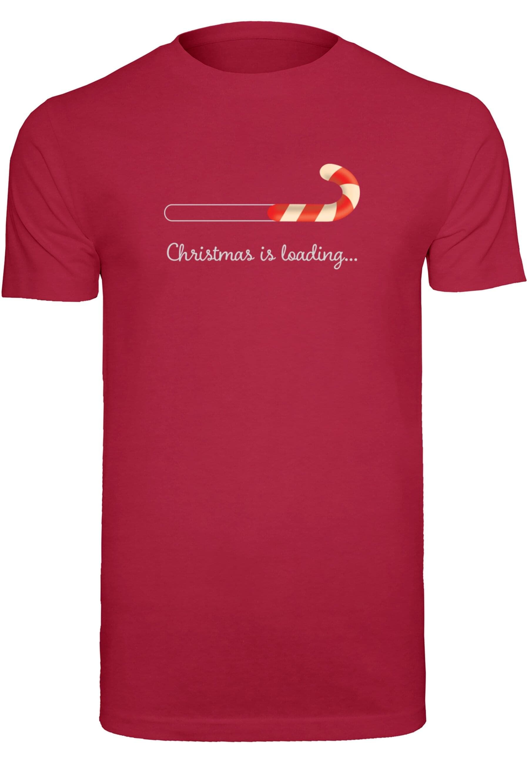 Merchcode T-Shirt "Merchcode Herren Christmas Loading T-Shirt Round Neck" 1 Stk. tlg. von Merchcode
