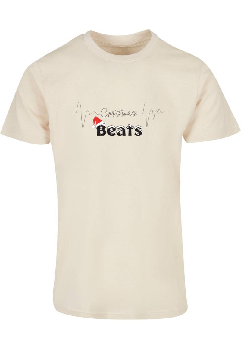 Merchcode T-Shirt "Merchcode Herren Christmas beats Basic Round Neck T-Shirt", (1 tlg.) von Merchcode