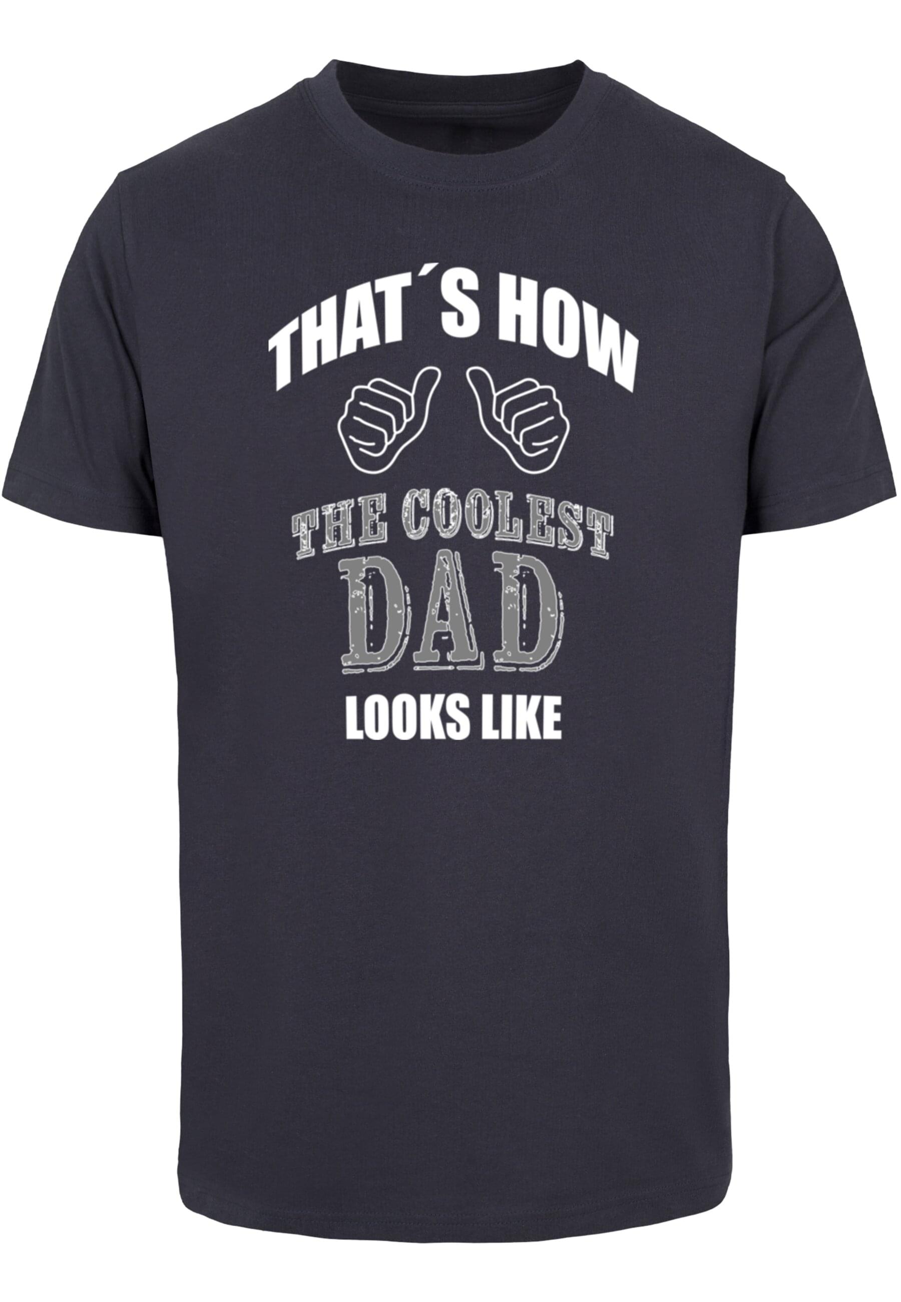 Merchcode T-Shirt "Merchcode Herren Coolest Dad T-Shirt Round Neck", (1 tlg.) von Merchcode