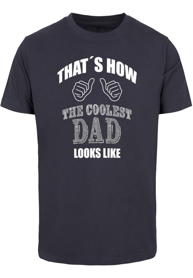 Merchcode T-Shirt "Merchcode Herren Coolest Dad T-Shirt Round Neck", (1 tlg.) von Merchcode