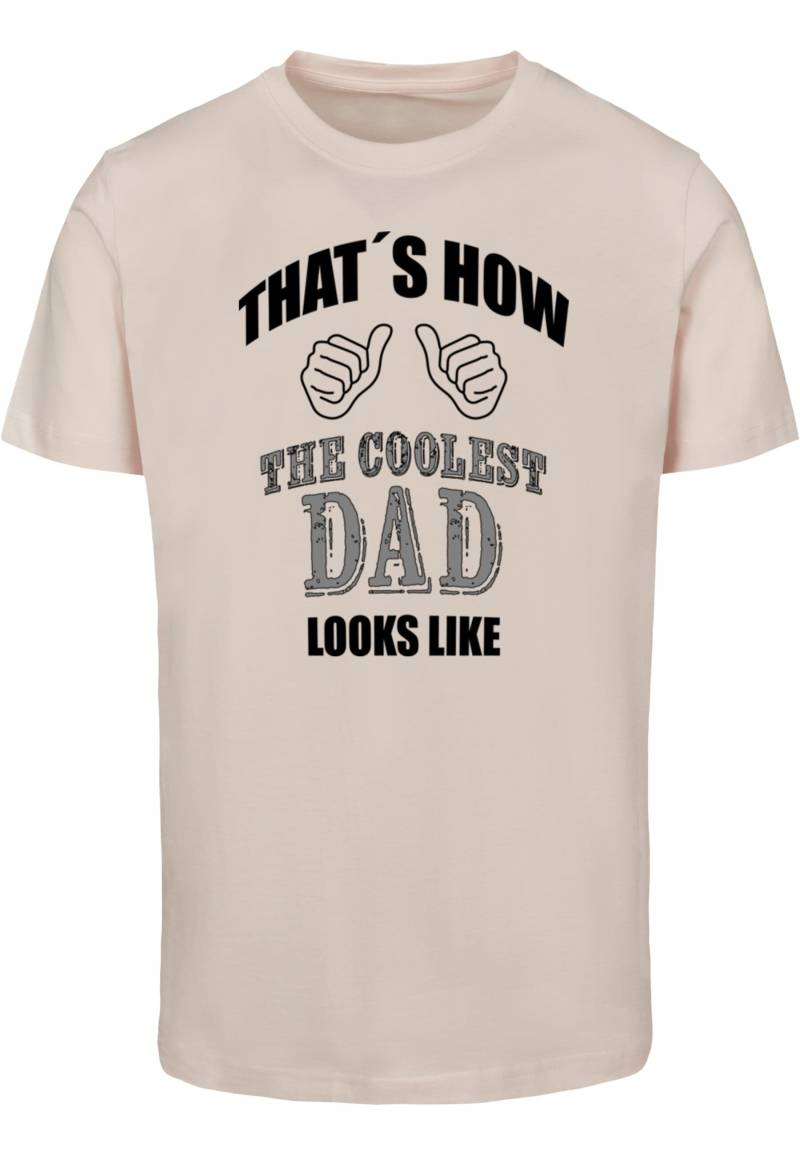 Merchcode T-Shirt "Merchcode Herren Coolest Dad T-Shirt Round Neck" 1 Stk. tlg. von Merchcode