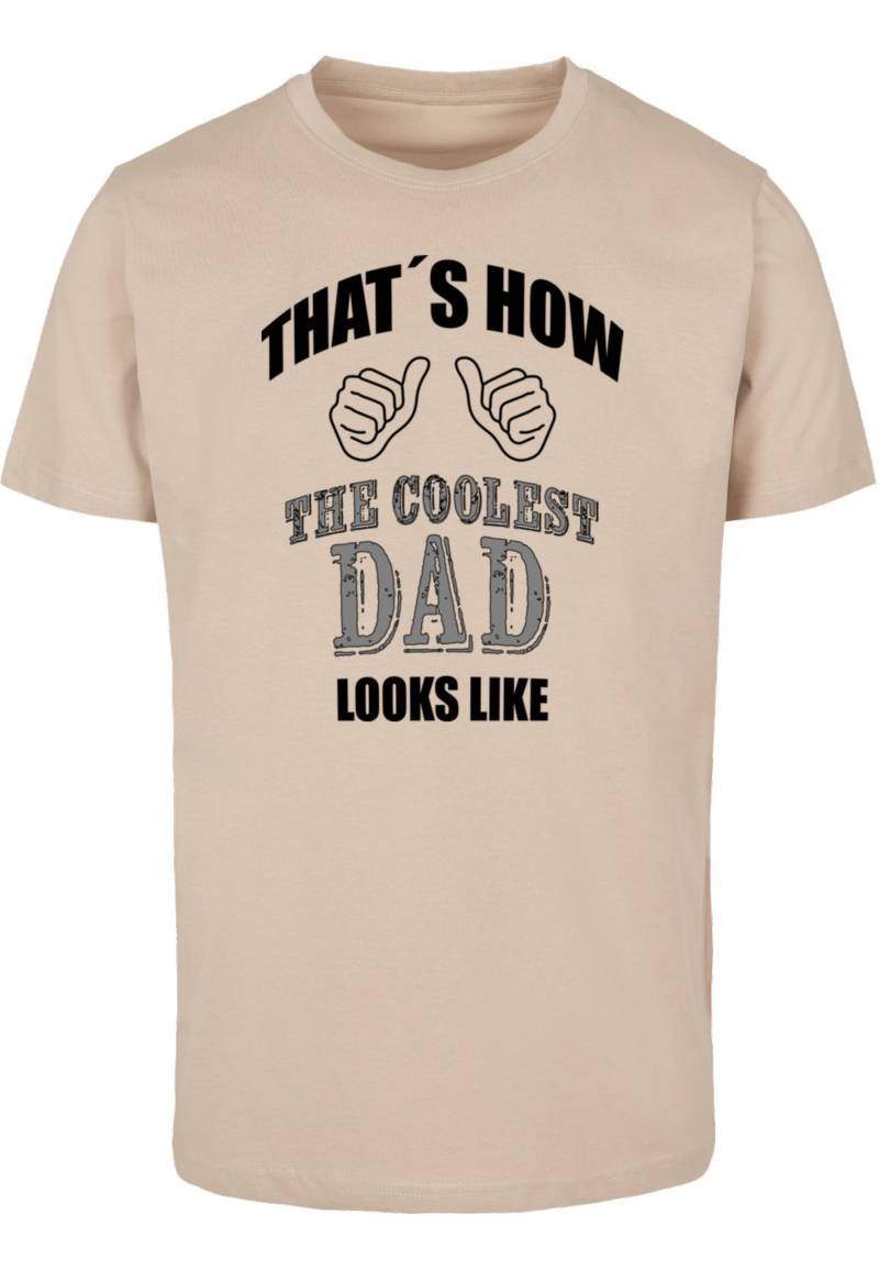 Merchcode T-Shirt "Merchcode Herren Coolest Dad T-Shirt Round Neck" 1 Stk. von Merchcode