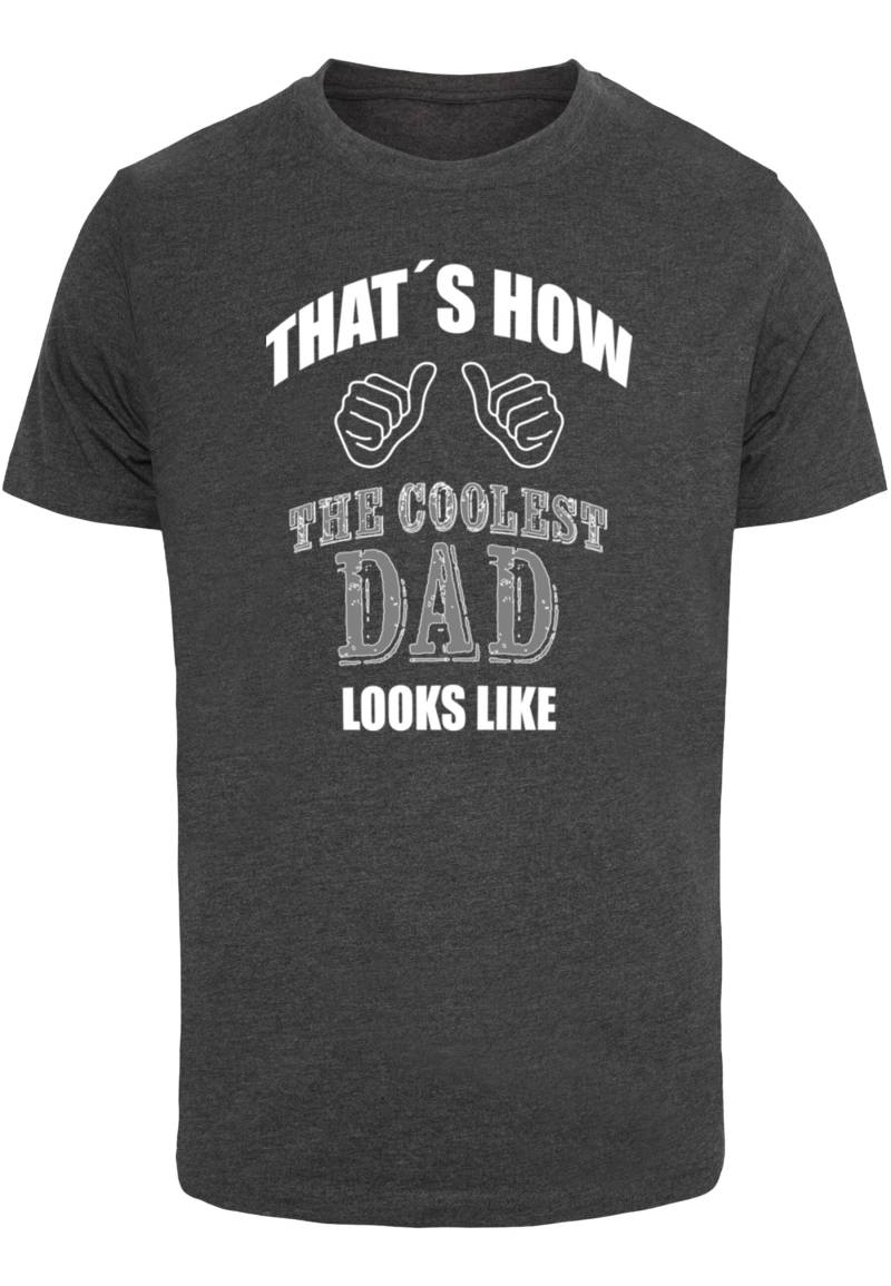 Merchcode T-Shirt "Merchcode Herren Coolest Dad T-Shirt Round Neck", (1 tlg.) von Merchcode