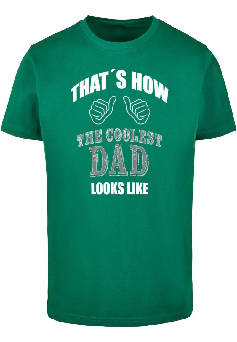 Merchcode T-Shirt "Merchcode Herren Coolest Dad T-Shirt Round Neck", (1 tlg.) von Merchcode