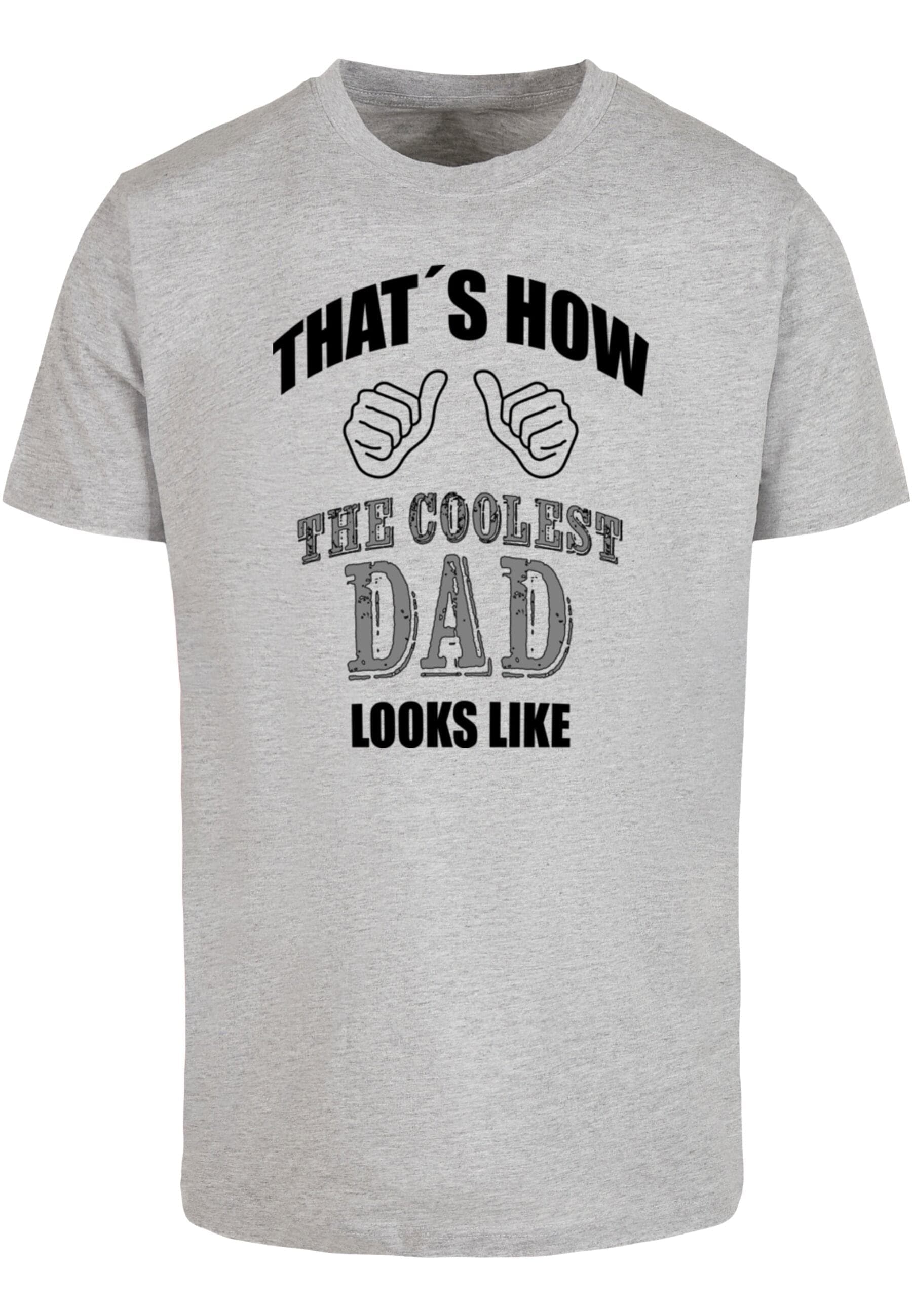 Merchcode T-Shirt "Merchcode Herren Coolest Dad T-Shirt Round Neck", (1 tlg.) von Merchcode