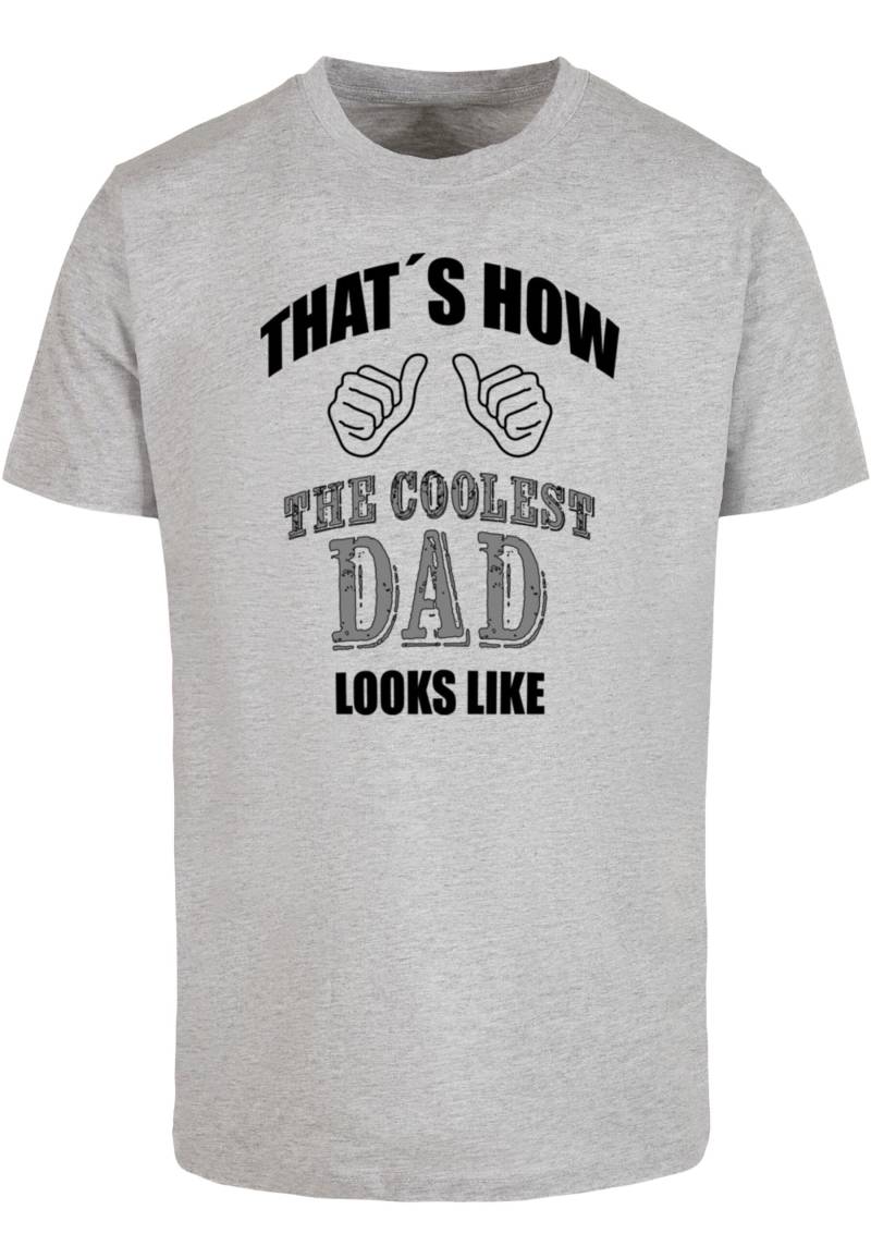 Merchcode T-Shirt "Merchcode Herren Coolest Dad T-Shirt Round Neck", (1 tlg.) von Merchcode