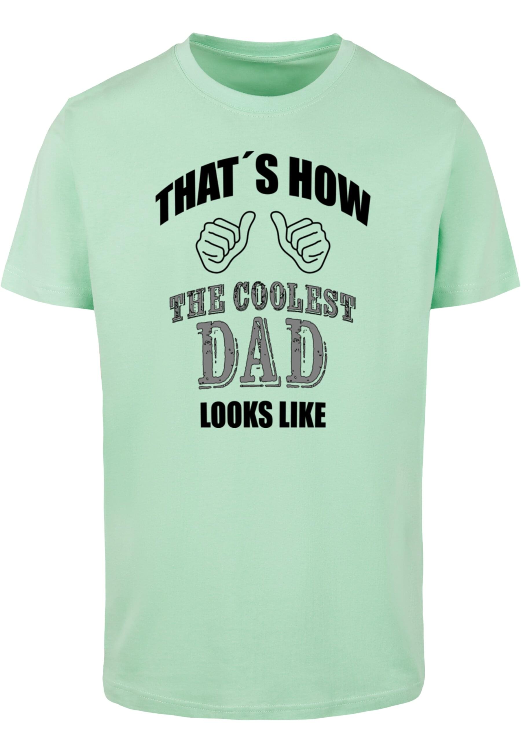 Merchcode T-Shirt "Merchcode Herren Coolest Dad T-Shirt Round Neck", (1 tlg.) von Merchcode